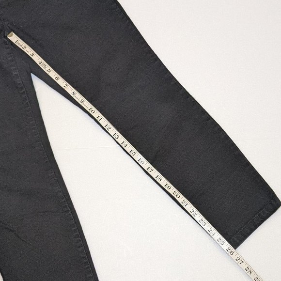 Eileen Fisher Organic Cotton Skinny Ankle Black Jeans Denim - Picture 13 of 15